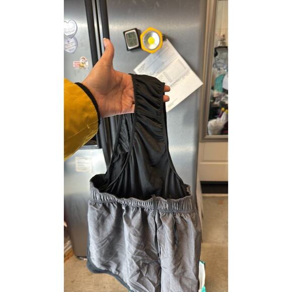 Nike Dri Fit back gray running shorts athletic performance size L - Picture 9 of 13